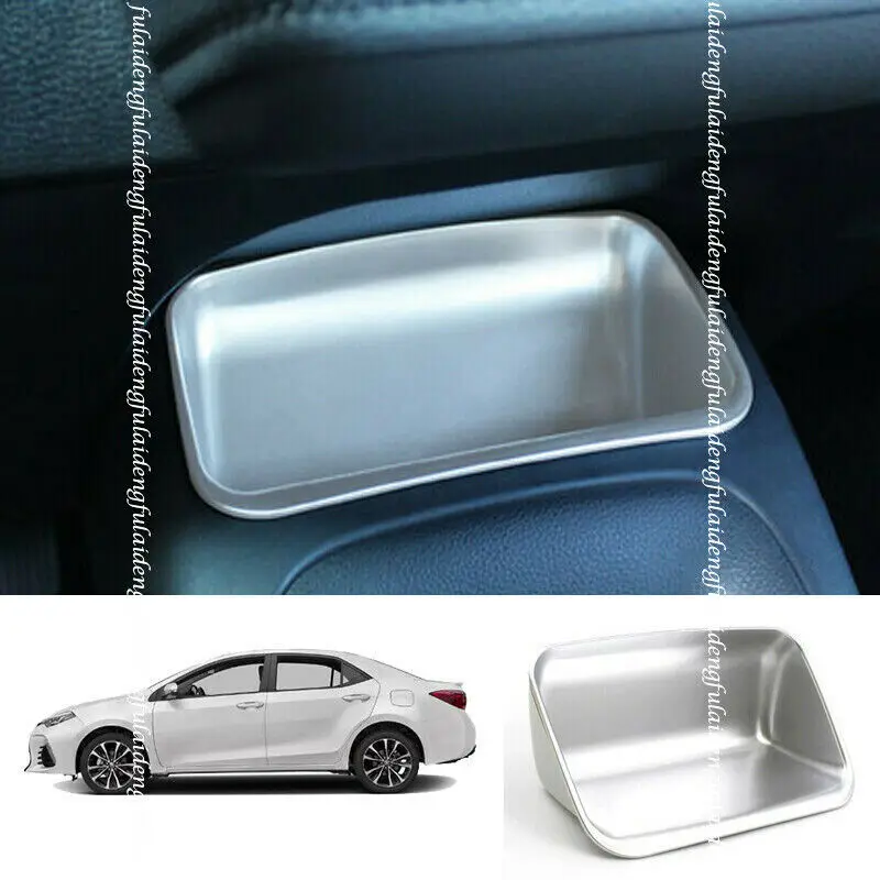 

For Toyota Corolla 2019-2021 ABS Matte inner Central trim storage box Moulding Cover Trim Car Accessories