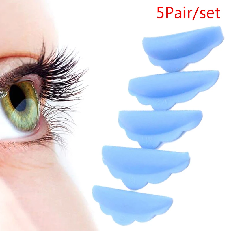 5/6/8pair Eyelash Perming Pad Silicone Eyelashe Perming Curler Reusable Lash Lift Shield Pad For Perfect Lasting Eyelash Lifting