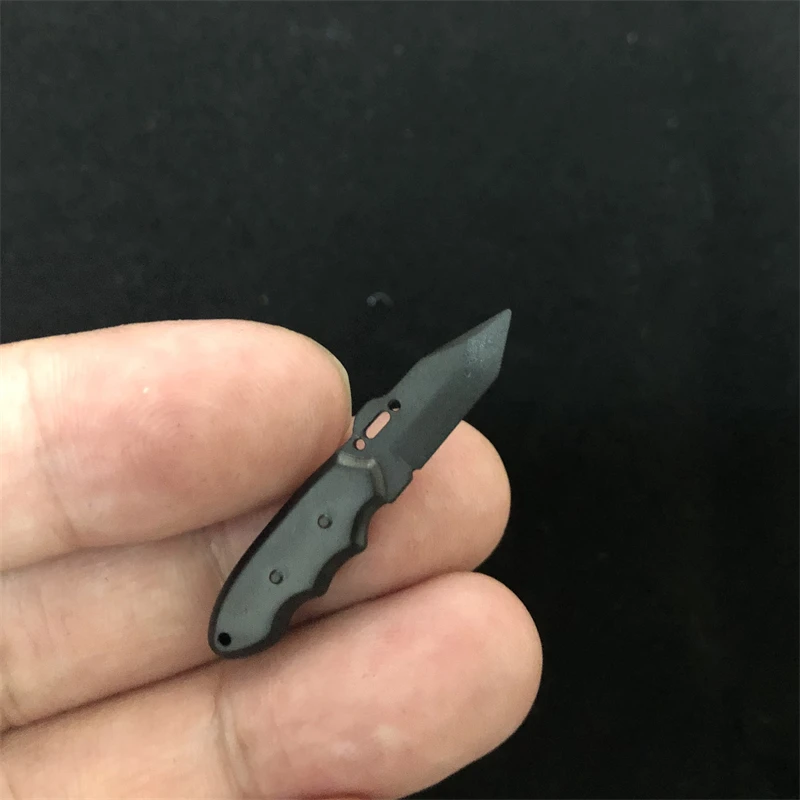 1/6 Scale Plastic Tactical Knife and Scabbard Model Black Classic Tactical Dagger Accessories Model  for 12 Inch Action Figure