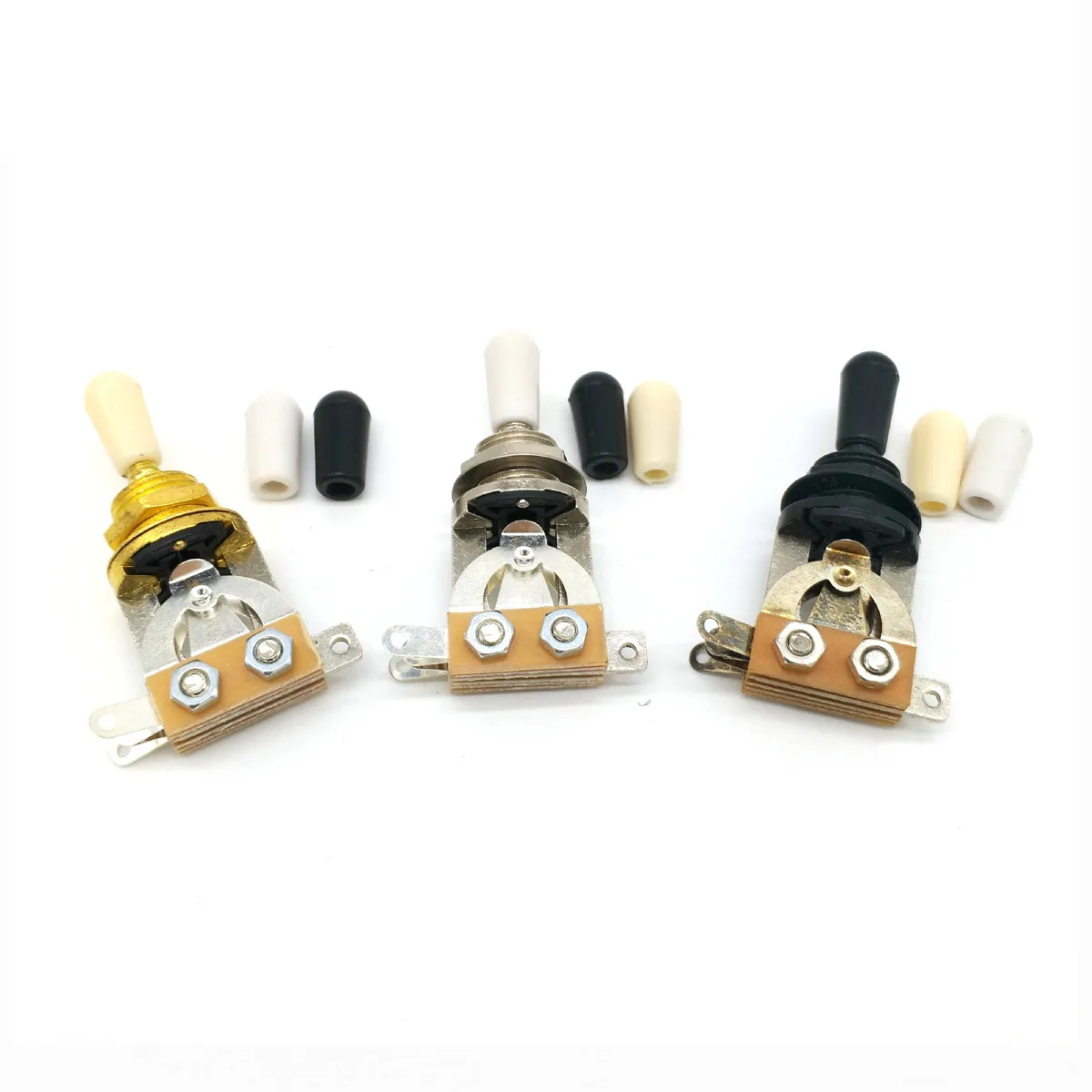 3 Way Toggle Switch kit for Gibson Epiphone Les Paul / LP Electric Guitar Chrome/Black/Gold Guitar Selector Pickup Toggle Switch