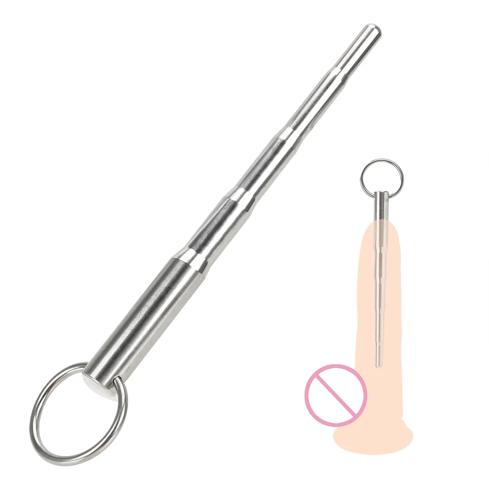 5-12mm Metal Urethral Sounding Penis Plug For Men Cock Sounds Delay Exerciser Medical Sex Toys Male Masturbator Erotic Products