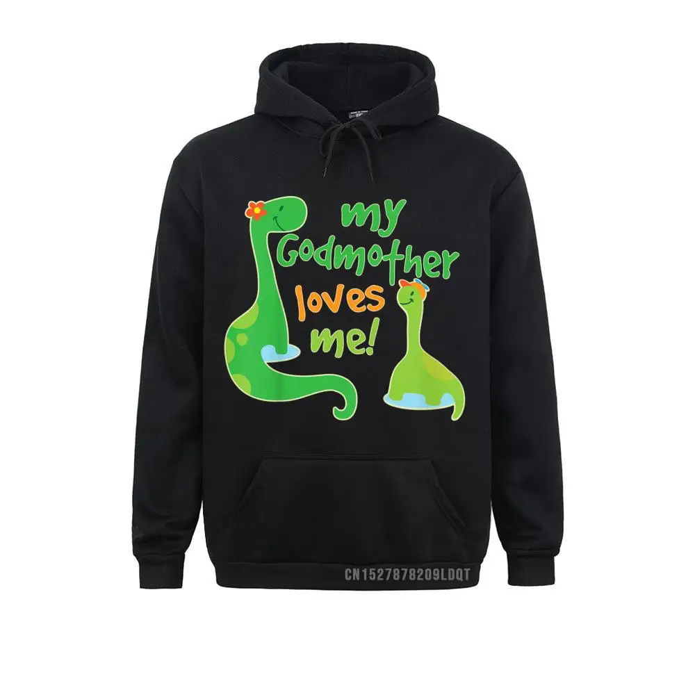 Kids My Godmother Loves Me Gift For Godson Sweatshirts Casual Long Sleeve Latest Hoodies Sportswears For Men April FOOL DAY