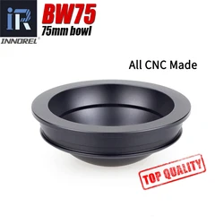 INNOREL BW75 75mm Aluminum Alloy Tripod Bowl Adapter Half Ball for Video Fluid Head Tripod DSLR Rig Camera All CNC