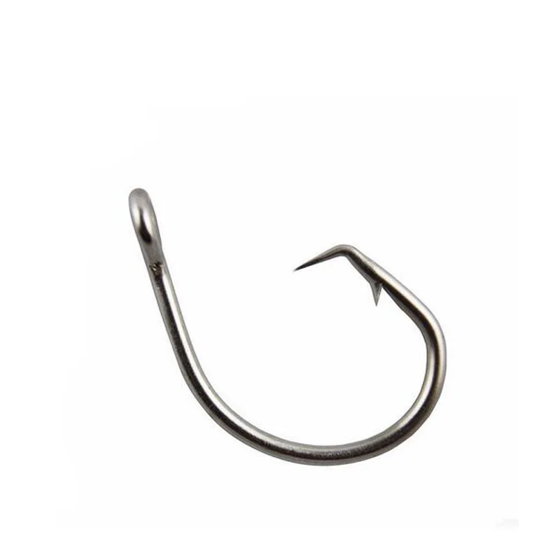 39960 stainless steel fishing hook, white bait, size 8/0 9/0 10/0 11/0 12/0 13/0 14/0 15/0, 50PCs