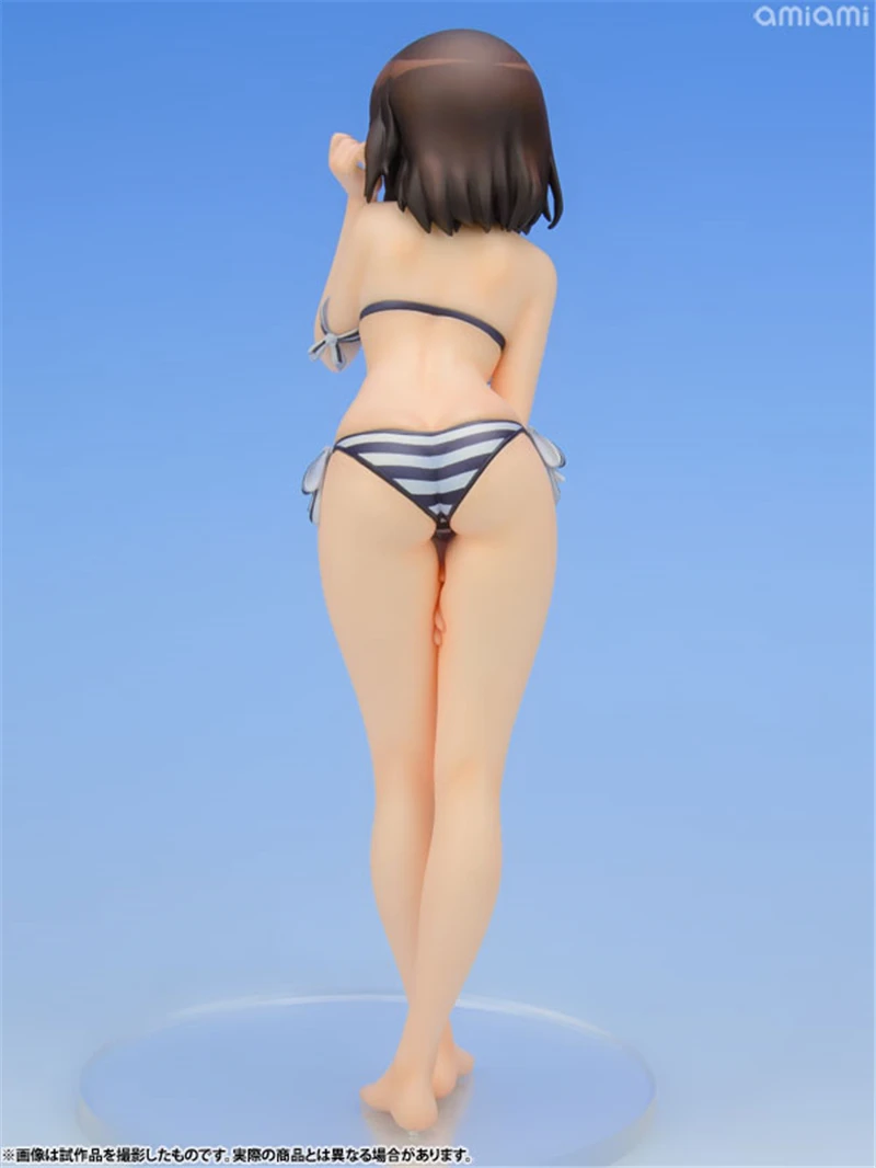 لطيف أنيمي Saenai البطلة لا Sodateka Megumi Kato ملابس السباحة Ver. 1/8 بولي كلوريد الفينيل عمل الشكل لعبة تمثال تحصيل نموذج اللعب دمية
