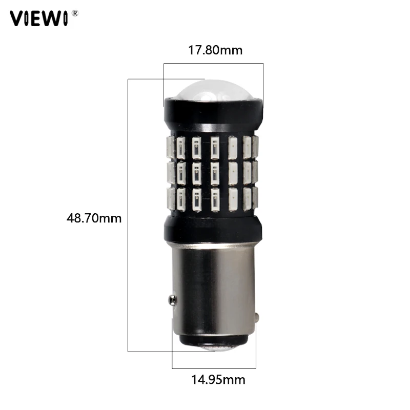 Led Car Turn Signal Lamp P21/5W 1156 1157 BA15S BAY15D Super 7W White Red 12 24 V volt Auto Brake Light 12v 24v Parking Bulb