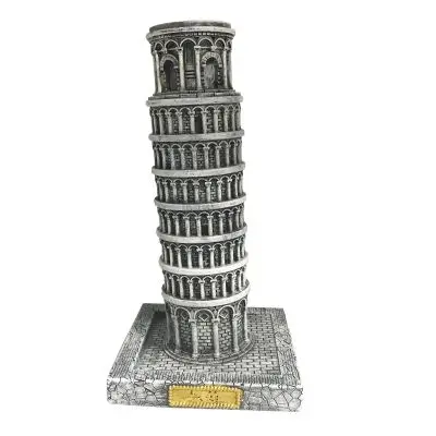 Crafts Home Decoration Decoration Creative Building Model Decoration Italy Leaning Tower of Pisa Tourist Souvenir