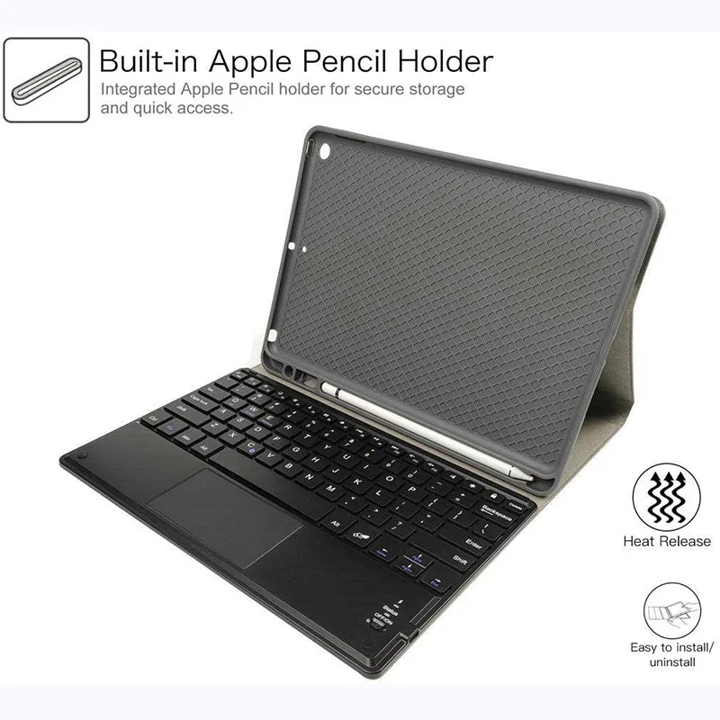 Imagem -04 - Teclado 10.5 Polegadas para Ipad ar 10.52023 Gen 3rd Ipad Pro 10.5 Sono Automático Wake Destacável Teclado sem Fio Bluetooth Case do