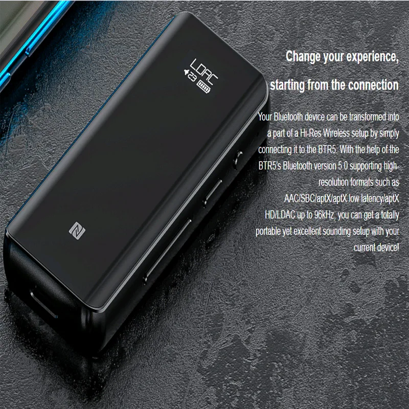 アンプ FIIO BTR5 Fiio-Bluetooth 2021経由のBtr5アンプ,ポータブルサウンドデバイス