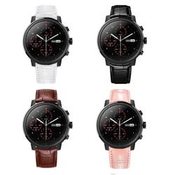 22mm Quality Leather Watch Band Strap for Xiaomi Watch S3/S2/S1/S1 Pro/Color/Colro 2