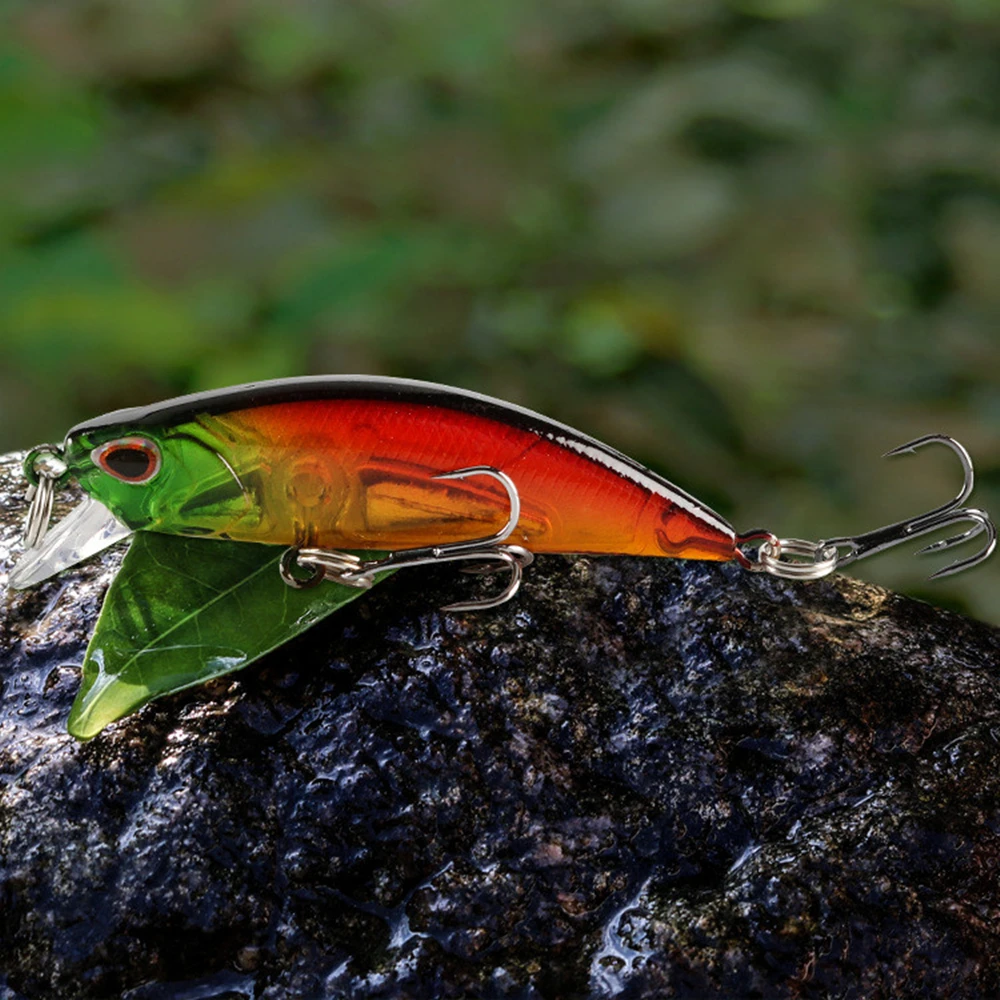 Minnow Wobbler hundimiento para trucha – Cebo artificial - imagen 3