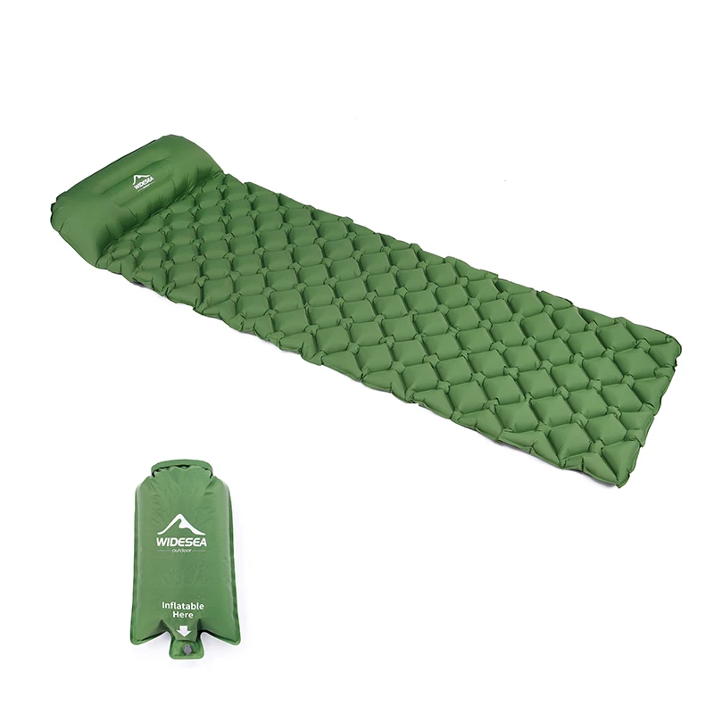 Green with air bag