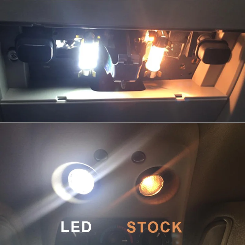 BADEYA 19 części Zestaw oświetlenia wnętrza LED do Toyoty Land Cruiser 100 Series 1998-2006 2007 Automatyczna lampa LED Canbus bez błędu