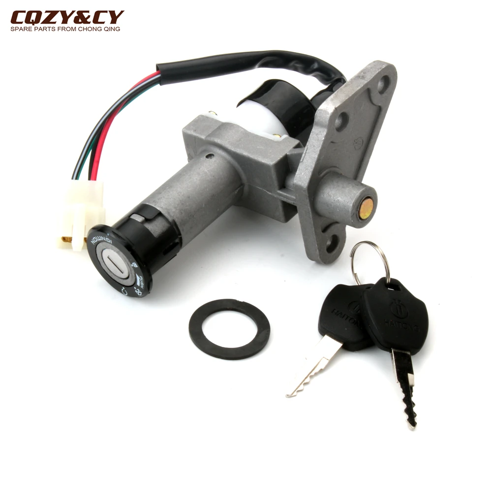 Scooter Key Switch Ignition Lock For Znen Classic Venice ZN150T-E