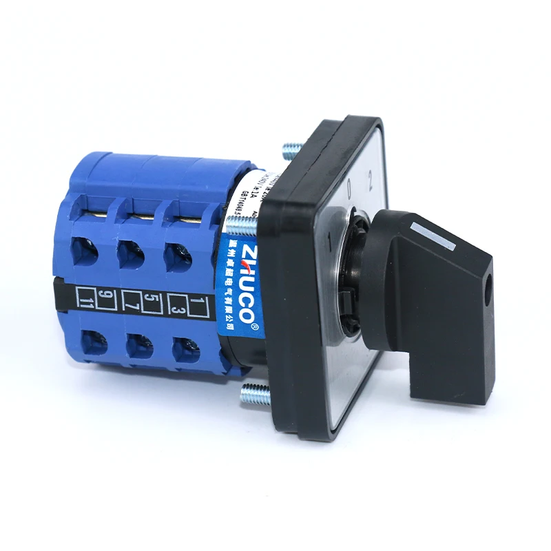 LW28-20 LW26-20 20A Series Cam สวิทช์ไฟฟ้า1/2/3/4/5/6/7/8P 4/8/16/32 Terminal หมุน Conversion Utility พร้อมสกรู