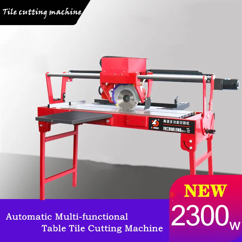 New Automatic Multi-functional Table Tile Cutting Machine Electric Water Cutter Stone 45 Degree Chamfering Machine