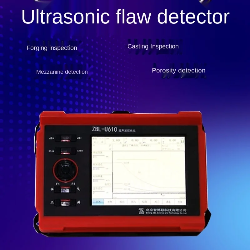 ZBL-U610 Metal Ultrasonic Flaw Detector Spot Ultrasonic Air Hole Crack Flaw Detector Metal Weld Flaw Detector