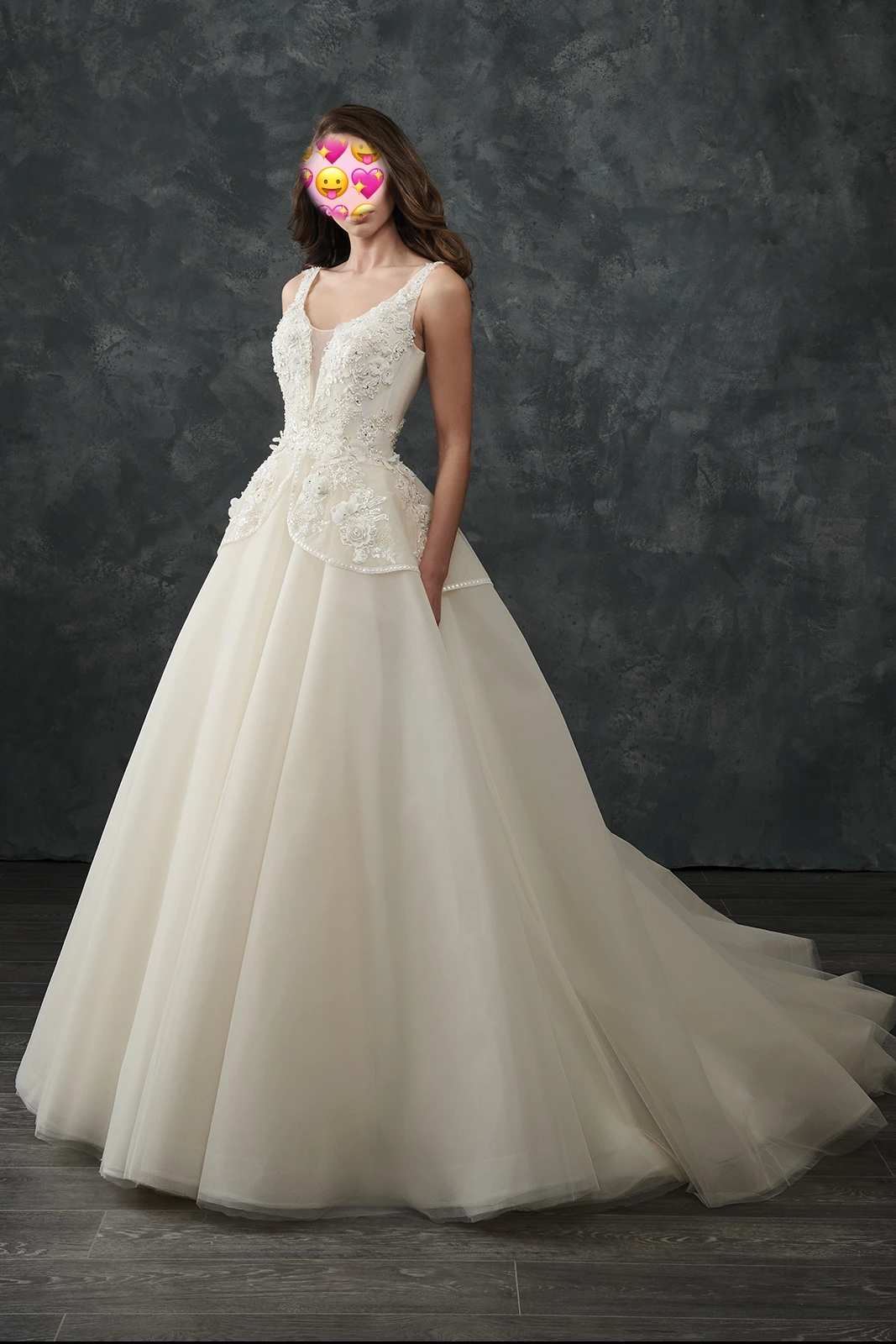 Vestido De Novia De perlas De lujo 2 en 1, Vestido De Novia Vintage De princesa De talla grande, 2020