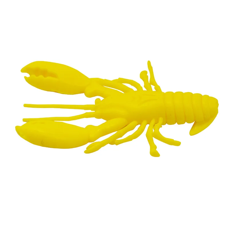 Simulation Hummer Angeln Köder Hohl Spezielle Geformte Garnelen Weichen Köder 9 cm Wurm Künstliche Köder Lot 5 Stück Verkauf – Detail 4