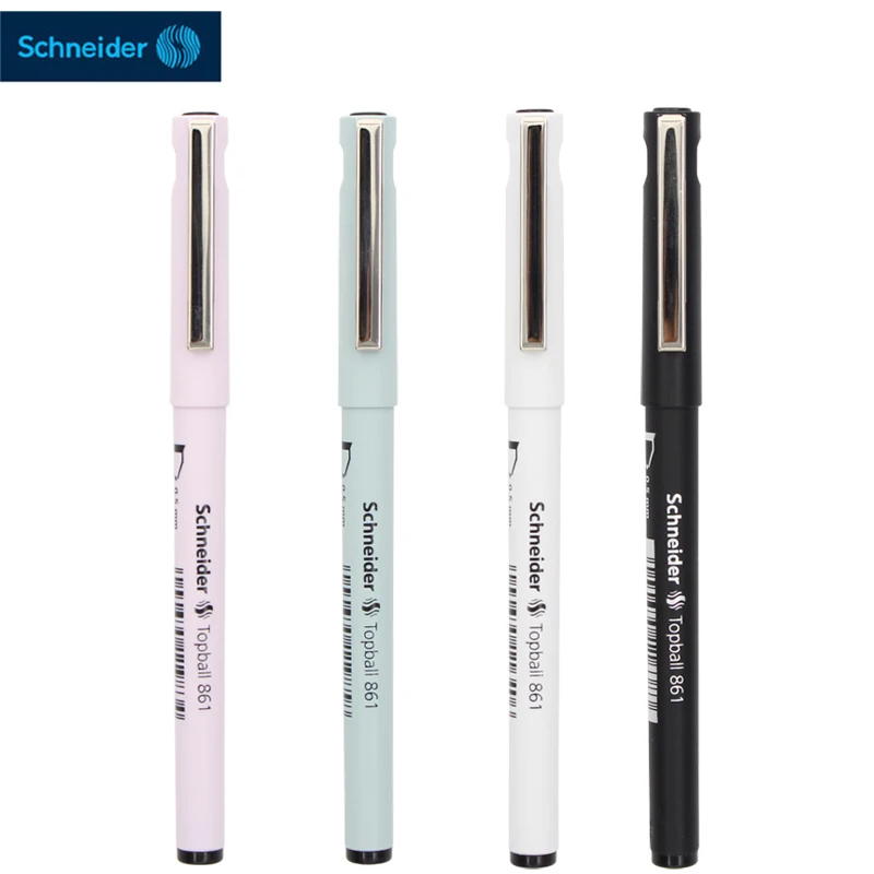 1pcs Schneider ball pen student writing business office pen black 0.5mm exam signature pen 861