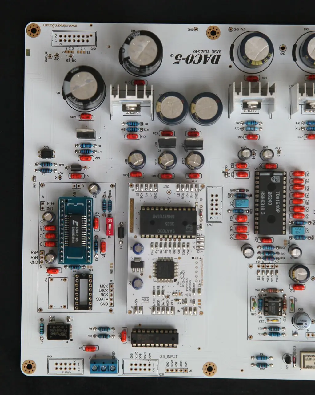 New TDA1540 DAC fifth edition DAC0_5