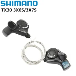 Shimano Tourney SL TX30 рычаг переключения передач велосипеда 6 7s 18 21 скорость tx30 шифтеры внутренняя передача