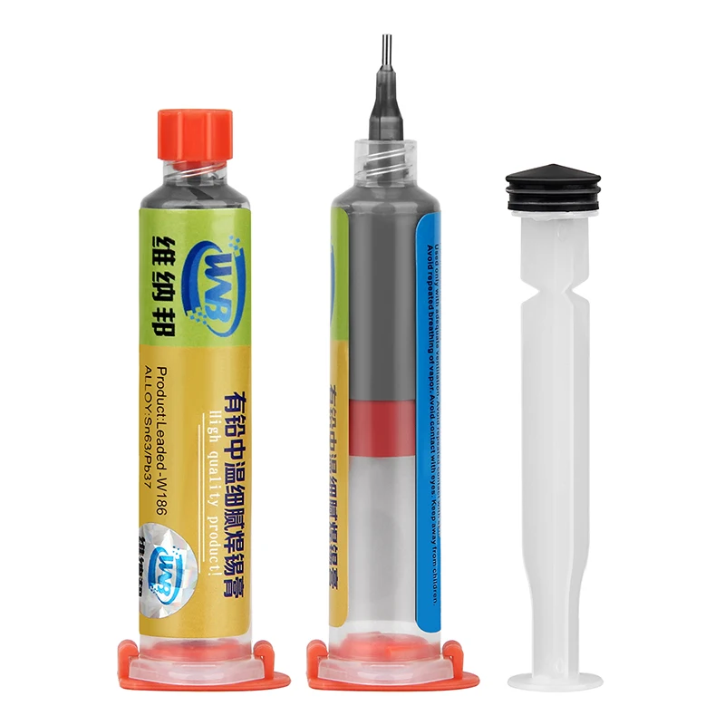 

10CC Syringe Solder Paste Flux 35g Soldering Tin Paste BGA Stencil Reballing Welding Station Rework Tools