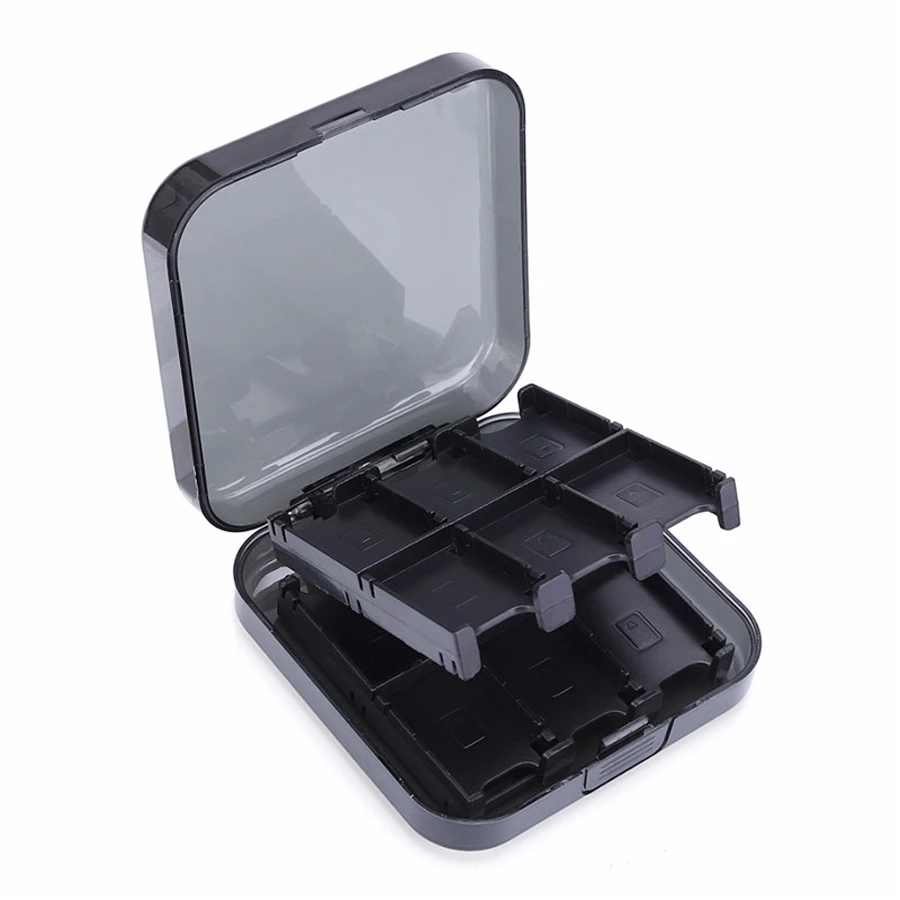 200pcs 24 In 1 Portable Game Cards Storage Hard Case For N-intendo Switch Shockproof Shell Box