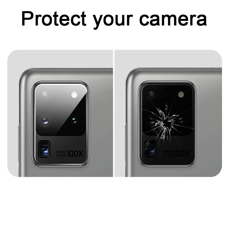2Pcs Note 20 Ultra Camera Protector For Samsung Galaxy S20 FE Plus Protective Glass On S 20 + S20FE S20ultra Note20 Lens Film