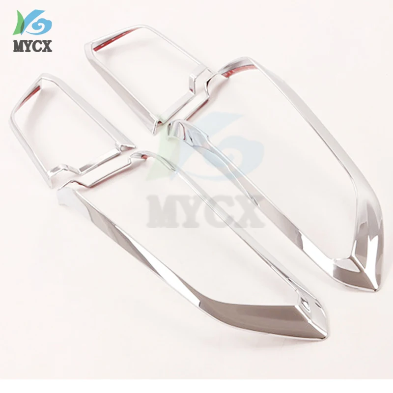 

FIT For Honda city 2020 2021 ABS chrome plating REAR TAIL LIGHT LAMP TRUCK GATE COVER TRIM BEZEL FRAME GARNISH STYLING MOLDIN