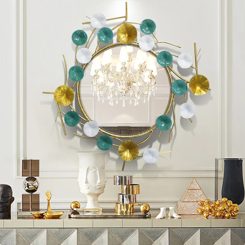 

Простой современный фон для гостиной с подвеской на стену