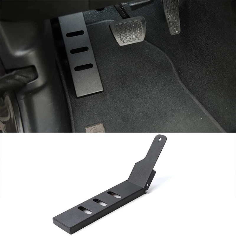 Pedal for Jeep Wrangler JL Driver Left Side Foot Rest Pedals Auto Footrest Peg Pad Car Styling