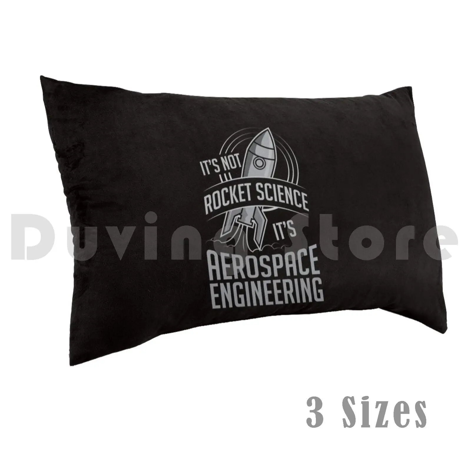 Aerospace Engineer Gift It's Not Rocket Science Pillow Case DIY 50*70 Rocketship Spaceship Rocket Space