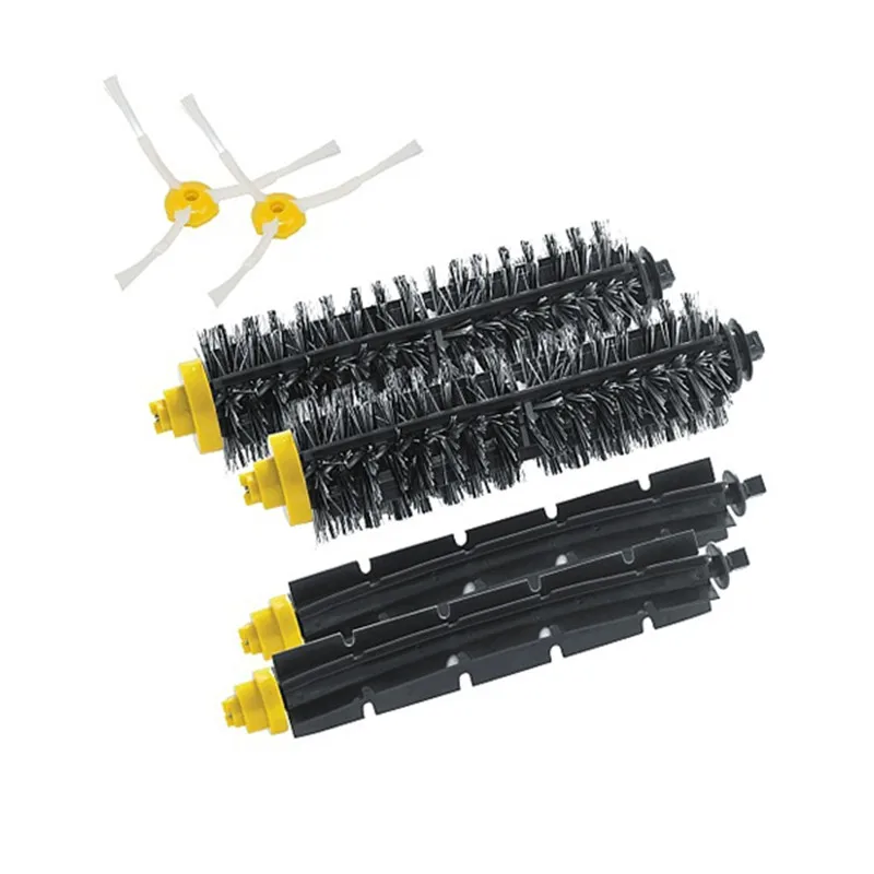 Bristle and Flexible Beater Brush + Side Brush for iRobot Roomba 620 630 650 660 Vacuum Cleaner