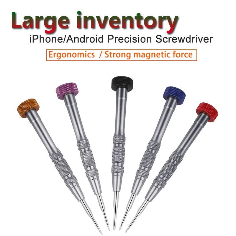 Screwdriver Set of Screw Driver Bit Set Multi-function Phone Repair Device Hand Tools Magnetic Cross Head Screwdriver T2 Cross