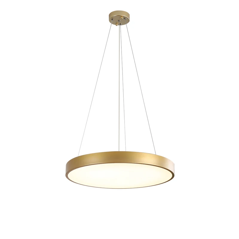 

LED Postmodern Black Silver Golden White Chandelier Lighting Lamparas De Techo Suspension Luminaire Lampen For Dinning Room