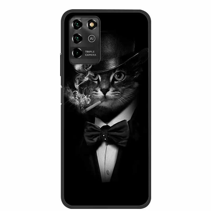 Para ZTE Blade V30 Vita Funda de lujo de silicona TPU Funda suave de teléfono para Blade V30 Vita Funda a prueba de golpes Coque de dibujos animados