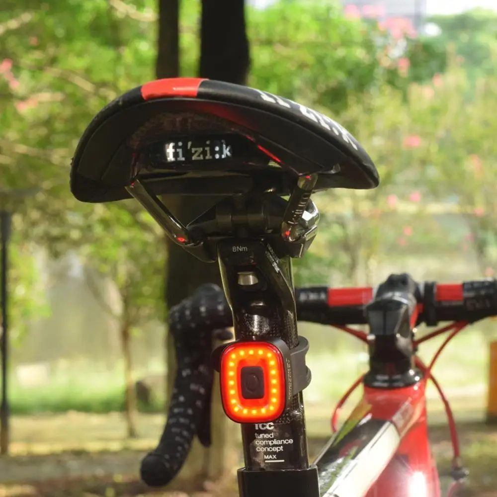 ENFITNIX CubeLiteII Bike LED Intelligent Rear Light Tail Light Automatic Braking Sensing Road Bike MTB Smart Bicycle Rear Light