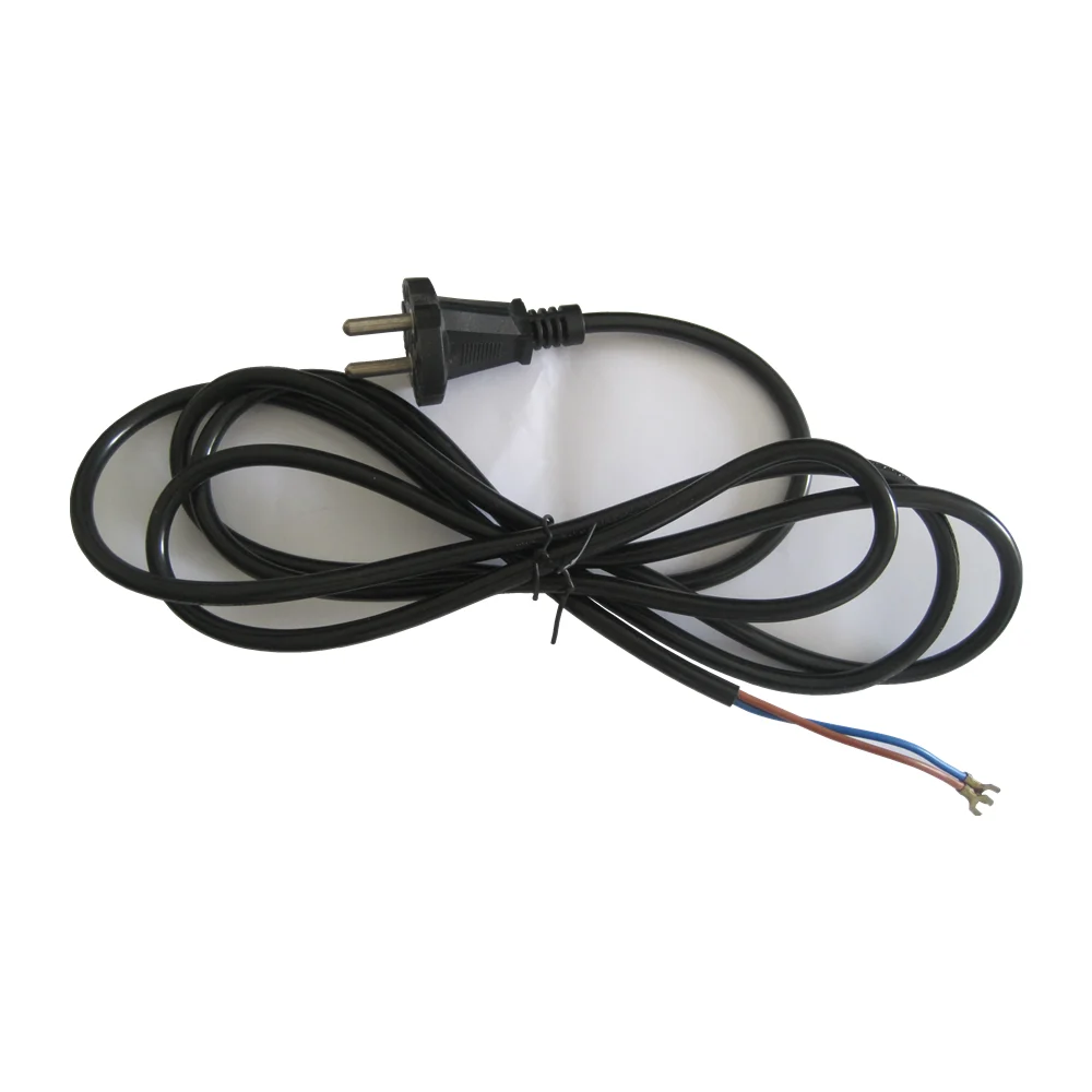 Cavo 2X0.75 metro quadrato PVC Un'europa a due pin di lunghezza 2 M