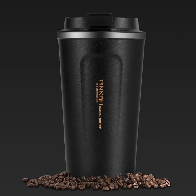 

Insulated Stainless Steel Coffee Cup Office Water Cup Business Personality Mug