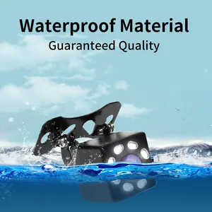 Hippcron Car View Camera 8 LED -Nachtsicht invertierende automatische Parkplatz Monitor CCD -wasserdichte Video 6 Hauptverkäufe Reverse -Kamera mit Monitor - №3