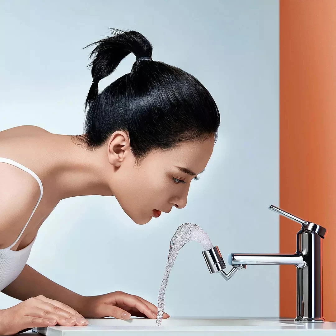 Youpin Diiib صنبور خلاط مهوية المياه الناشر للمطبخ الحمام فوهة فلتر المياه الفوار رذاذ الماء صنبور مرفق