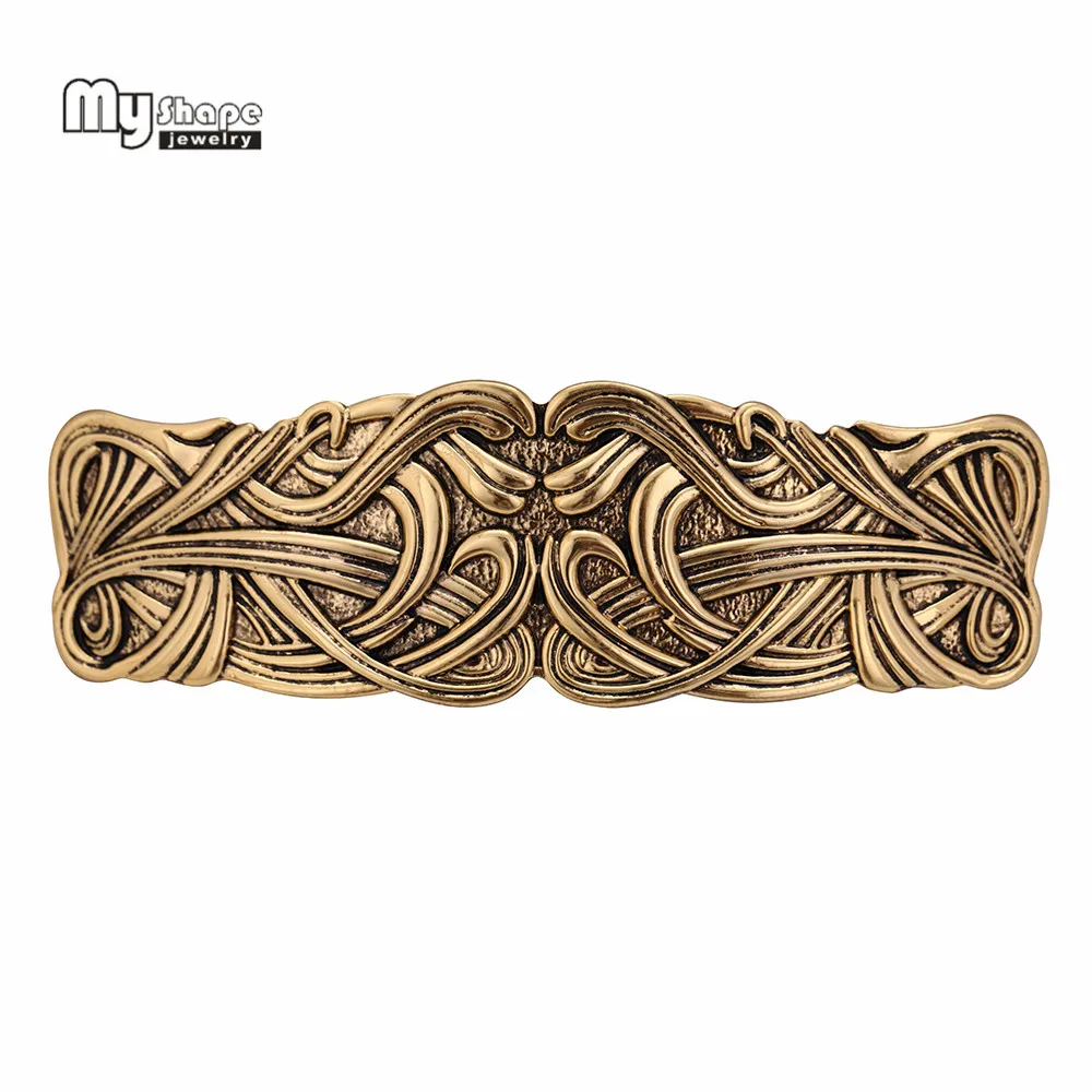 שלי צורת אבץ סגסוגת ענן פרח שיער קליפים סיכות ראש כיסוי ראש שיער-מחזיק כסף מצופה קסמי נשים בציר תכשיטים מתנות