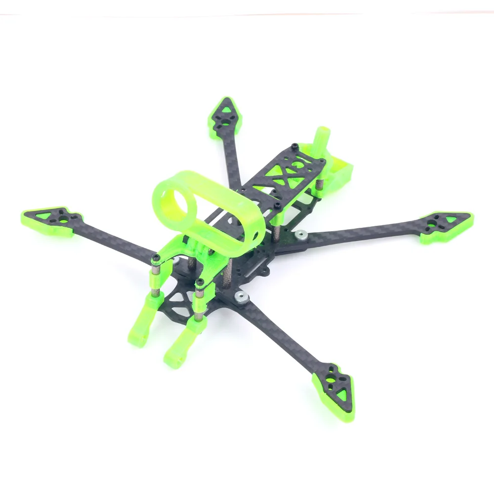 ExplorerII LR4 182mm 4inch Carbon Fiber Micro Long Range Frame Kits Fits 16mm 20mm 26mm FPV Stacks Up To 28mins 4S Flight Time