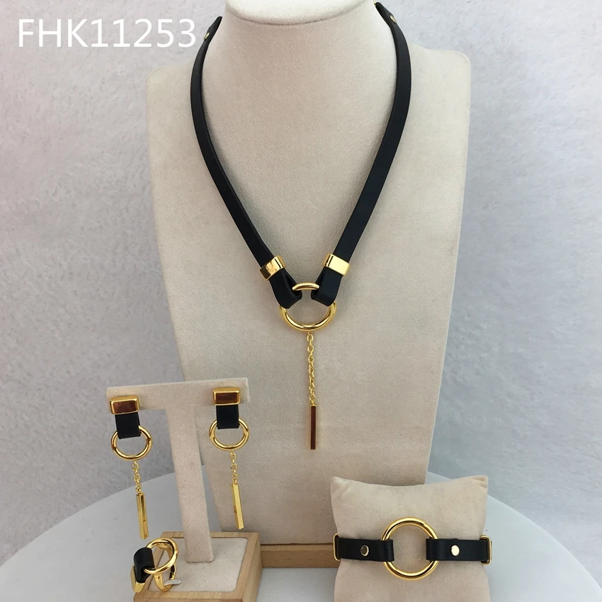 

Yuminglai Dubai Fine Jewlery String Jewelry Sets Necklace for Women FHK11253