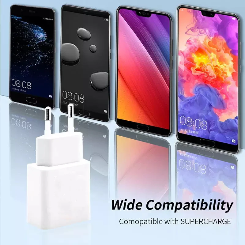 Fast Charger For OPPO A53 A5 A9 2020 Reno 2 Z 3 4 5 Pro Realme X 2 X50 3 5 6 Pro QC 3.0 EU Plug Phone Adapter Type-c USB Cable - náhled 4