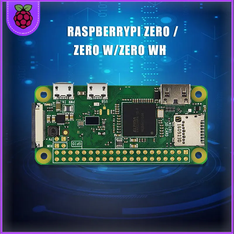 Raspberry Pi ZERO/ ZERO W/ZERO WH/ZERO 2W wireless WIFE bluetooth board with 1GHz CPU 512MB RAM Raspberry Pi ZERO Version 1.3