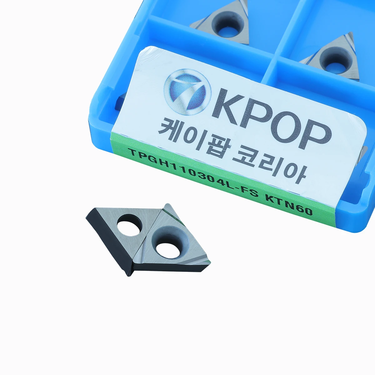 Korea KPOP Original TPGH TPGH08 TPGH090204L TPGH080204L TPGH110304L FS KTN60 Triangular Boring Turning Blade