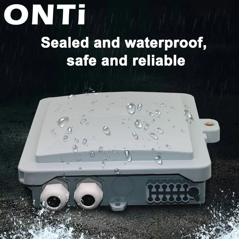 ONTi 12 core or 24 core Termination FTTH fiber optic distribution box full with single mode pigtail SC adapter