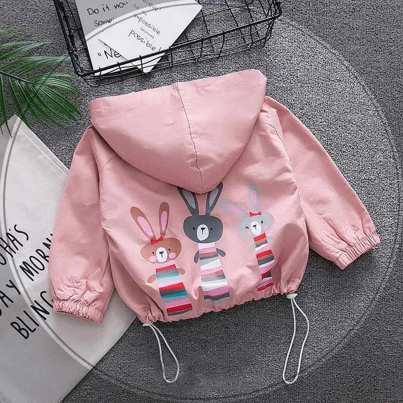 Children's clothing girls spring windbreaker jacket boys middle and small children's jacket spring and autumn children's jacket